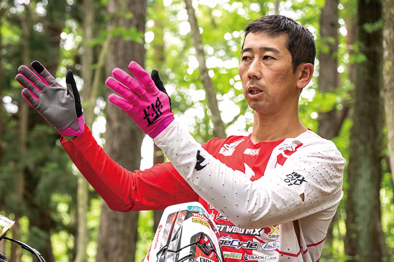 チャンピオン 渡辺学に学ぶ!! 超実戦的エンデューロライテク 木の根攻略編