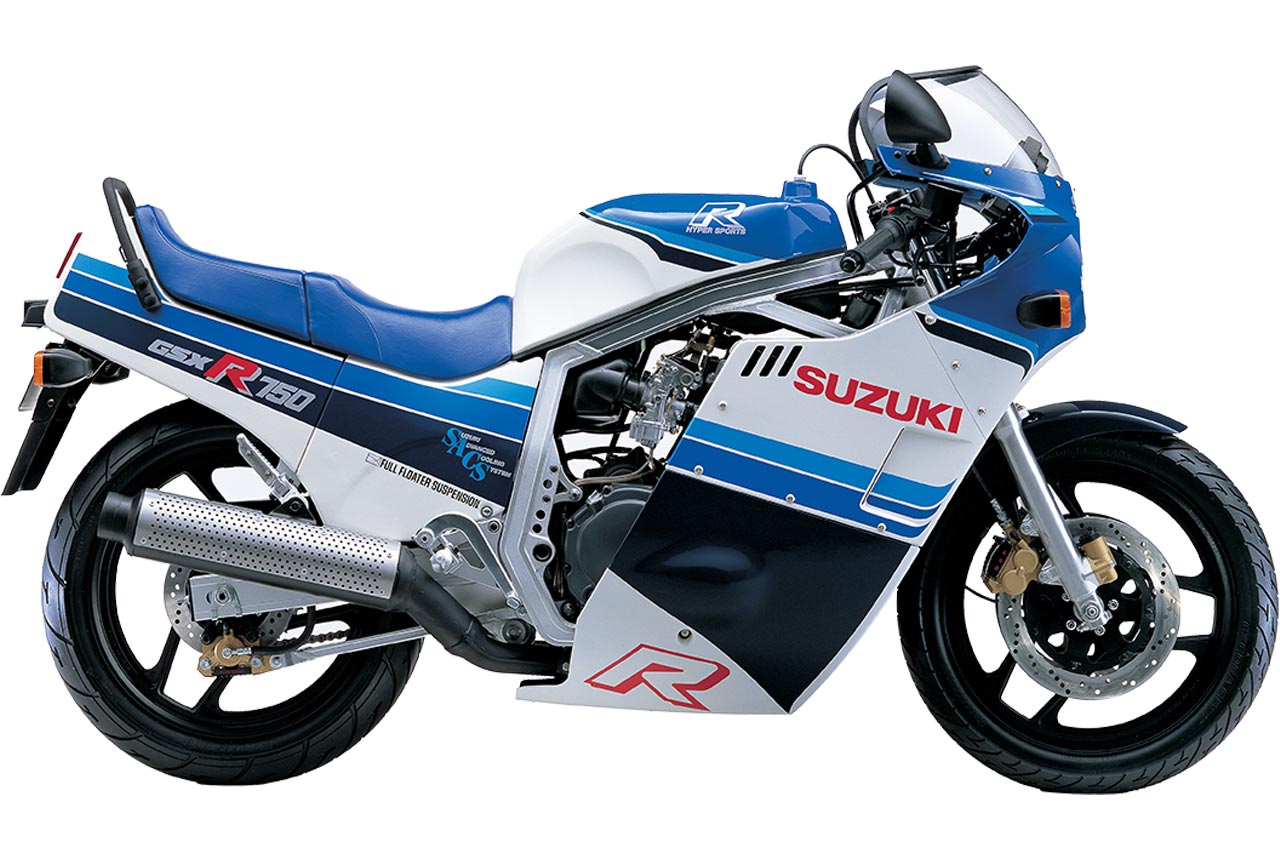 【1985 SUZUKI GSX-R750】F18インチ　R18インチ