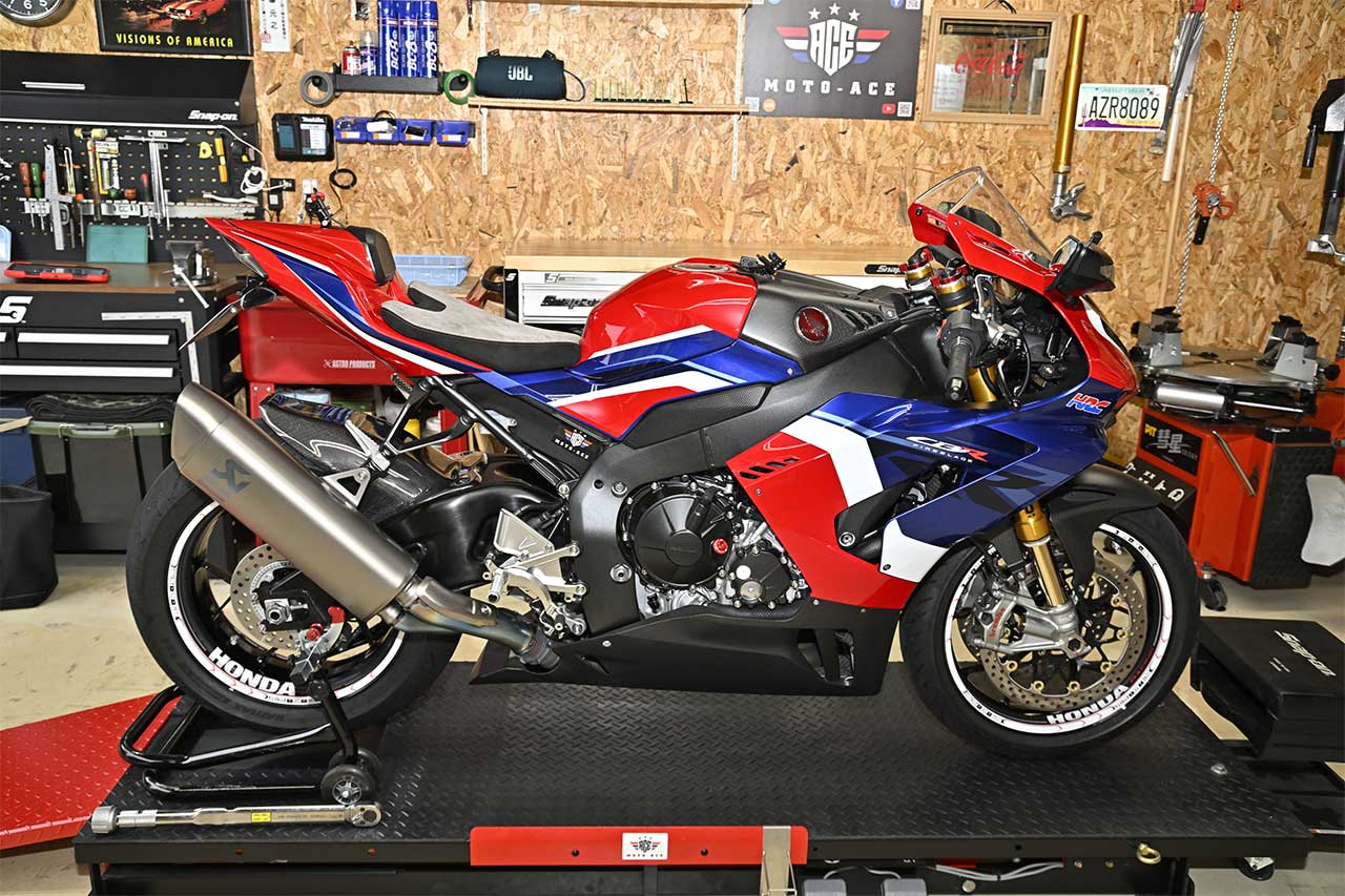 ANDYの愛車CBR1000RR-R（’20）の場合